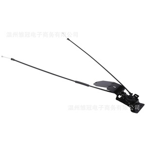 4KD 823 529 ตัวล็อคฝากระโปรงรถสำหรับออดี้ A6L C8 อะไหล่ทดแทนโลหะสีดำ - Product Image 1
