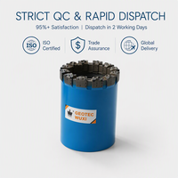 Foret de carottage TSP Bit BQ NQ HQ PQ NQ2 NQ3 HQ3 PQ3 en acier au manganèse élevé, outil de forage moulé pour le forage de roche