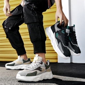 Nouvelles Chaussures Respirantes pour Hommes 2026 avec Maille Anti-Odeur, Idéales pour le Sport et les Loisirs, Chaussures Multifonctionnelles à Semelle Épaisse pour Papa - Product Image 3