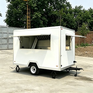 Camion de restauration commercial pour restaurants de rue, fourgon de pâtes, camion de frites, remorque alimentaire avec cuisinière, certifié CE - Product Image 1