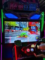 Simulateur de course immersif personnalisable à monnayeur, cockpit robuste, jeu d'arcade de conduite dynamique 110/220V, garantie 1 an, CE