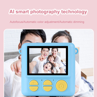 Kamera mainan hadiah anak-anak, kamera perekam Video Digital, Printer foto Mini portabel, kertas termal, kamera cetak instan untuk anak-anak