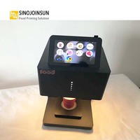 Nouvelle imprimante à café numérique automatique pour l'art latte avec encre comestible et Wi-Fi pour l'impression d'images multicolores sur les surfaces alimentaires et le café