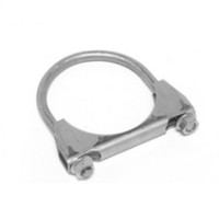 Colliers de serrage en acier doux de haute qualité pour échappement, type U, en fer, 98mm, 100mm, 102mm, avec les meilleures ventes actuelles