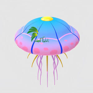 Modelo de medusas inflables mega coloridas para decoración de eventos - Product Image 2