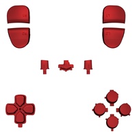 Kits de boutons de remplacement personnalisés EXtremeRate, ensemble complet de boutons pour manette PS5 Edge