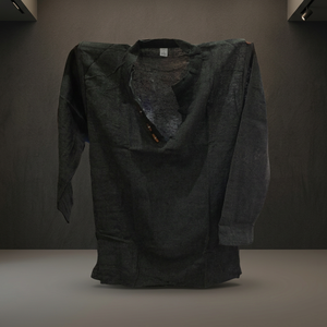 100% Cotton Eco-Friendly <b>Shirt</b> <b>Men</b> Regular Fit Anti-Wrinkle Casual Urban Wear Wedding <b>Beach</b> Vegan High Street Style Indigo Color - Product Image 1