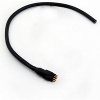 Unterwasser-Steckverbinder für ROV MCIL10M Micro-Serie Inline-Kabel 10-adrig 0,6m Kabellänge oder 1m Kabelverbinder