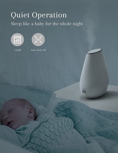 Elegante Amd Smart Looking Humidificador ultrasónico 20 Innovación ABS Máquina de ruido blanco Humidificador Difusor de aceite esencial Sin agua - Product Image 3