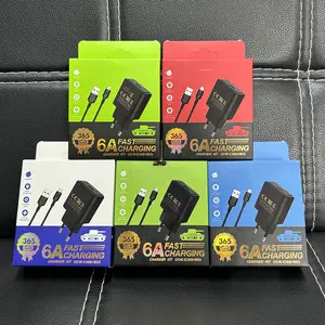 JYD adaptor Charger ponsel, 1set 5V 1A Port USB tunggal colokan EU dengan kabel mikro V8 untuk Oraimo itel tecno