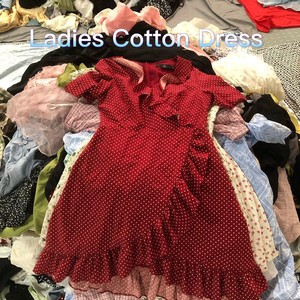 Abito Casual Elegante in Cotone da Donna per l'Estate - Vestiti Femminili con Design Assortiti - Balle Premium per il <span class=keywords><strong>Mercato</strong></span> all'Ingrosso - Product Image 1