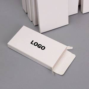 Cajas de Papel Kraft Personalizadas con Logotipo, Cajas de Embalaje de Cartón Blanco con Doble Inserto para Venta al por Menor y Envío de Regalos - Product Image 1