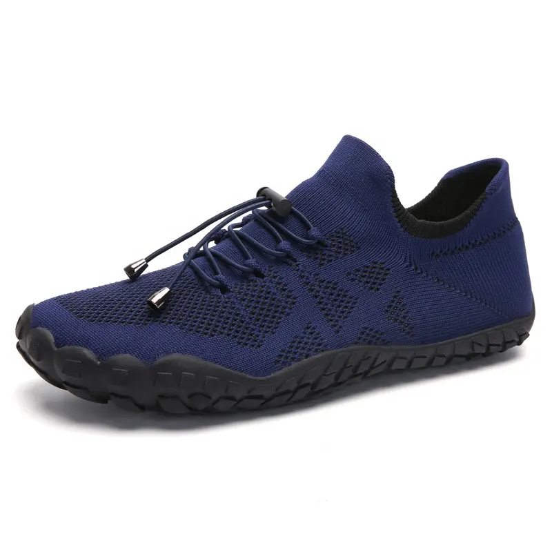 2024 chaussures d'eau bleues respirantes cinq doigts Aqua chaussettes eau peau Aquashoes