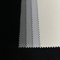 Tissu de protection solaire à 1 % d'ouverture, matière première anti-UV super résistante à la déchirure pour stores enrouleurs et stores de fenêtre