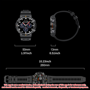Senbono 2024 Max18 Người Đàn Ông Smartwatch amoled1.43 Inch 466*466 HD Màn Hình Lớn BT Cuộc Gọi Điều Khiển Cử Chỉ AI Thể Thao Bằng Giọng Nói Thông Minh Đồng Hồ Người Đàn Ông - Product Image 6