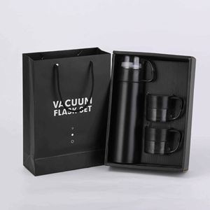 Stainless Steel Eco-Friendly <b>Large</b> Capacity Leak-Proof Water Bottle Gift Box With Handle and Lid - Product Image 1