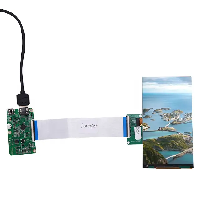 LCD modülleri LS060R1SX01 6 inç LCD panel monitör 2k ekran 1440x2560 DLP SLA 3D yazıcı projektör lcd DIY kitleri için MIPI H-DMI