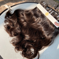 Paquete de Cabello Humano Birmano Ondulado Natural, Doble Trama, Cabello Virgen, Proveedor Mayorista