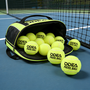 Pelota <span class=keywords><strong>de</strong></span> Pádel ODEA 2026, 45% Lana, Fieltro Tejido, Certificación IPF/FIP, Duradera, Alto Rendimiento, Portátil, OEM/ODM, 24 Tubos/Caja - Product Image 4