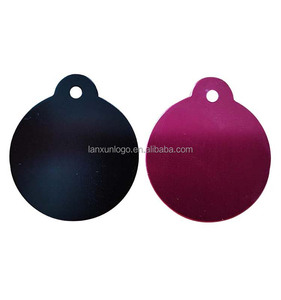 Targhetta identificativa per cani in alluminio a doppia faccia con stampa personalizzata CMYK, stampa a rilievo, targhetta per bagagli anime, fornitura diretta dalla fabbrica - Product Image 5