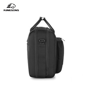 Kingsons Men's Laptop <b>Briefcase</b> 15.6 Inch Polyester Business Travel Bag With Zipper Closure And Large Capacity For Office Use - Product Image 3