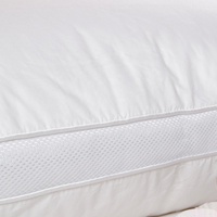 Almohada de plumas para el cuello, ropa de cama ortopédica de alta calidad para Hotel, 5 estrellas, 40 adultos, rectángulo dorado, grado a, 900g