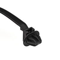 Clip de fixation de voiture Push Retainer Clip Repair pour Peugeot Car Bumper Rivet Fender Fixed Clamp Black Retainer Trim Panel
