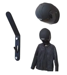 Motorrad zubehör, Helm halter Kleiderbügel Rack Display Wand haken mit Jacken ständer Kleider haken