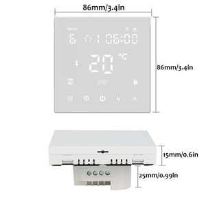 Điện sưởi ấm sàn phòng kỹ thuật số mạch tự động điện ván chân tường nóng Chăn điện nhiệt thông minh Wifi nhiệt - Product Image 5