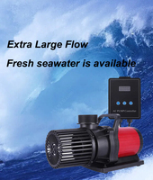 Meilleur prix Max 6000L/h Machine de pompage d'eau submersible AC 55W DC pompes à fréquence variable pour étang à poissons aquariums natation
