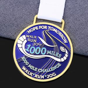 Médailles personnalisées en métal pour la course à pied, la natation, le football, les compétitions de marathon - Product Image 5
