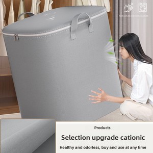 Casa di grande capacità guardaroba vestiti <span class=keywords><strong>Organizer</strong></span> trapunta mobile borsa coperta di stoccaggio borsa <span class=keywords><strong>per</strong></span> la conservazione e l'organizzazione trapunta - Product Image 4
