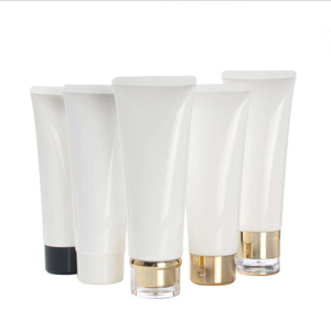 Tubes cosmétiques en plastique flexibles, finition mate, bouchon à vis, lot de 3 tailles - Product Image 2