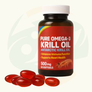 Huile de krill antarctique en gélules molles, complément alimentaire pour la santé cardiaque, DHA oméga <span class=keywords><strong>3</strong></span>, végétalien, sans produits laitiers, soins de santé, vente chaude, OEM - Product Image 2