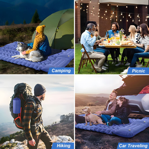Lightweight Hiking Camping Mat Self-Inflating Built-in Foot Pump Waterproof Travel Outdoor Picnic <b>Blanket</b> - Product Image 4