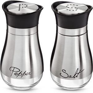 <span class=keywords><strong>Salière</strong></span> et poivrière en verre en acier inoxydable de haute qualité pot à épices en verre ménager bouteille d'épices <span class=keywords><strong>pingouin</strong></span> - Product Image 3