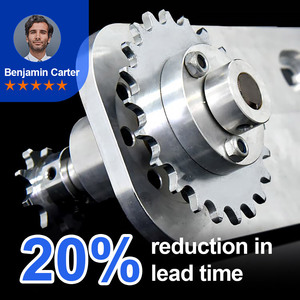 Mecanizado CNC de Alta Precisión en Acero Inoxidable 303 304 416 420 440C, Fabricación de Piezas de Fresado, Prototipado Rápido, Mecanizado de Carbono - Product Image 3