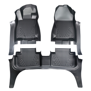 Tapis de sol de voiture 5D en caoutchouc TPE écologique, imperméable et antidérapant, sur mesure en gros, 3 pièces pour Subaru Forester 2019+ - Product Image 4