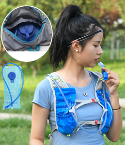 Chaleco de hidratación para correr personalizado de 5L, mochila ligera para carreras de maratonistas, chalecos para montar, bolsa de agua con vejiga - Product Image 4