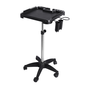 Qualité Salon Plateau Chariot Beauté Extension De Cheveux Meubles 5 Roues Chariot Nouveau ABS En Plastique Barber Cheveux Coloriste Utiliser Spa Atelier - Product Image 3