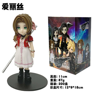 Figura de Juego Estilo Ztnew 2026, Modelo de Personaje de <span class=keywords><strong>Final</strong></span> <span class=keywords><strong>Fantasy</strong></span> Cloud Strife Tifa, Adorno de Anime, Figura de Acción - Product Image 4