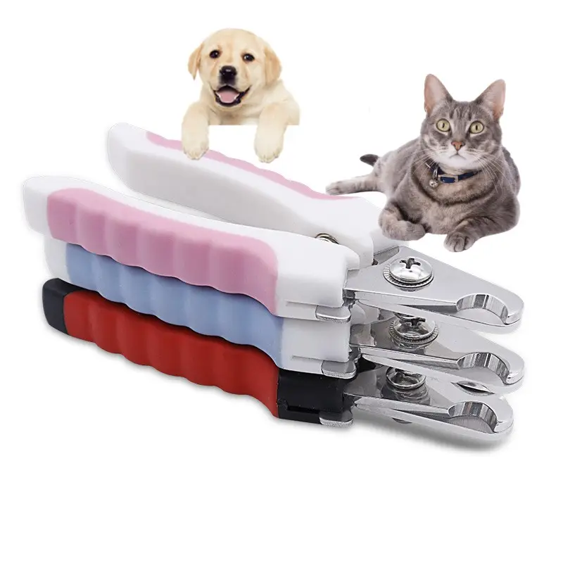 Pet Nail Trimmer prodotti accessori Sharp Safety Cat Dog Nail Clipper con lima per unghie pet clipper grooming