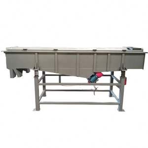 Criba vibratoria lineal cuadrada personalizable para pellets de madera, polvo de aleación, plástico y frutos secos - Product Image 5