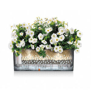 <span class=keywords><strong>Pot</strong></span> de fleurs rectangulaire suspendu au mur, balustrade de balcon, Pots de plantes à arrosage automatique - Product Image 5