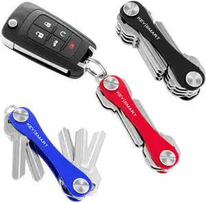 Logo Tùy Chỉnh Sáng Tạo Hot Bán Kim Loại Cầm Tay Key Clip Móc Chìa Khóa Lưu Trữ Hộp