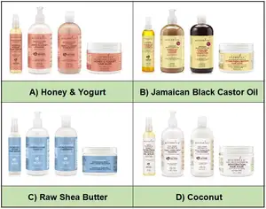 Shampoo per la cura dei capelli con siero di olio di ricino nero giamaicano con etichetta privata in Set di balsamo per capelli in vendita