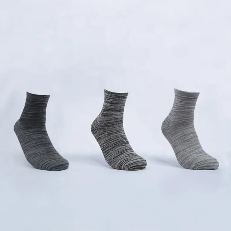 Nuovo modello custom-built argento anti-batterico deodorante uomini calze di cotone