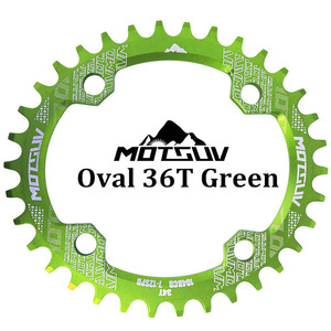 Plato de Cadena Ovalado 104BCD 32T/34T/36T/38T Narrow Wide para Bicicleta MTB, Plato de Bielas, Piezas de Bicicleta CN;SHN - Product Image 2