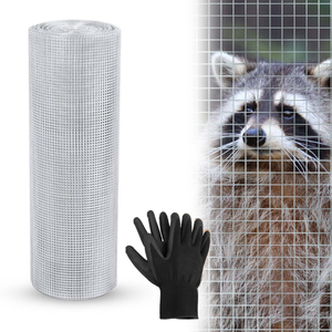 <span class=keywords><strong>Grillage</strong></span> galvanisé 1x5 <span class=keywords><strong>m</strong></span>, maille 6,5x6,5 mm, pour le jardin et la protection contre les taupes et les campagnols - Product Image 4
