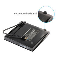 Dvd Speler Slanke Externe Cd/Dvd Drive Usb 3.0 Speler Brander Lezer Voor Laptop Pc Mac Hp